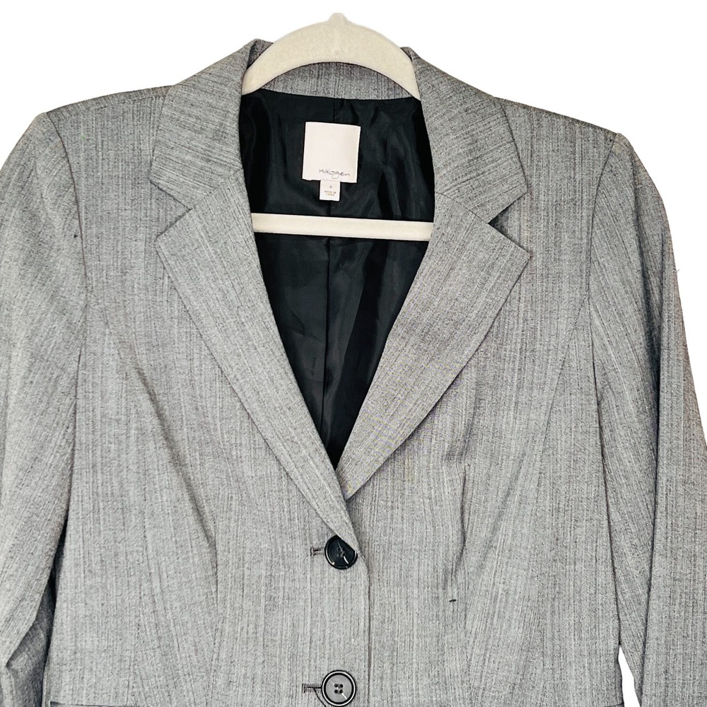 Halogen Single Breasted Notch Lapel Lined Profess… - image 4